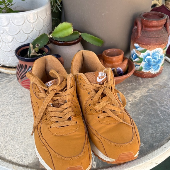 Nike Shoes - Nike Air Sneakers in Rich Tan